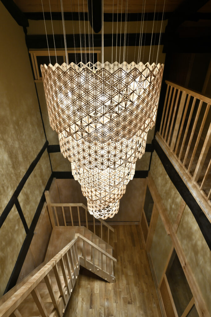 yukiemon シャンデリアプルオーバー 杢ベージュ 3L yukiemon